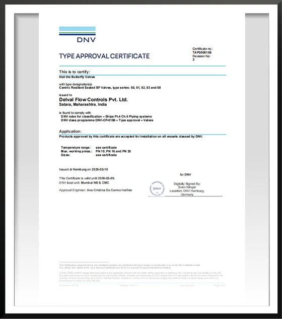 ISO 9001 - Quality Management System certificate