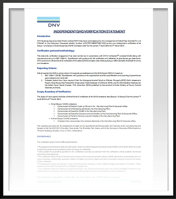 ISO 9001 - Quality Management System certificate