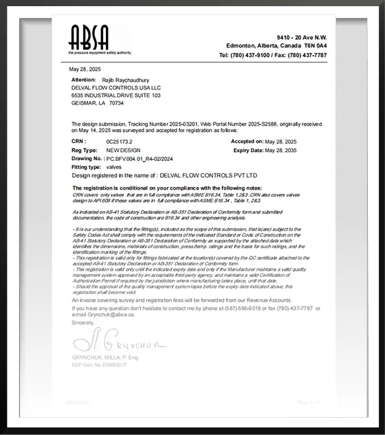 ISO 9001 - Quality Management System certificate