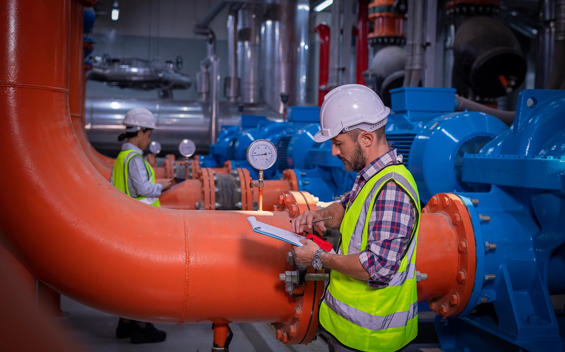 Team performing compliance checks